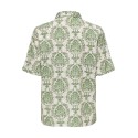 ONLY Beatrize Linen 2/4 Overs Shirt Ex Ptm - Birch