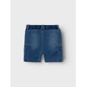 NAME IT MINI Ben Baggy Denim Shorts - Medium Blue Denim