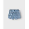 NAME IT Salli Slim Denim Korts 3555-On - Medium Blue Denim