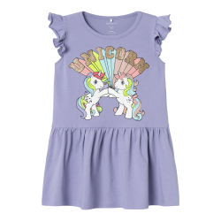 NAME IT Mai Mlp Kortærmet Kjole Cplg - Heirloom Lilac