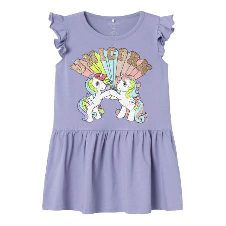 NAME IT Mai Mlp Kortærmet Kjole Cplg - Heirloom Lilac
