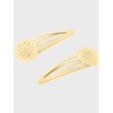 NAME IT Shell 2P Hairclip - Double Cream