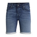 JACK & JONES Irick Jjicon Korts Ge 341 I.K Sn Pls - Blue Denim