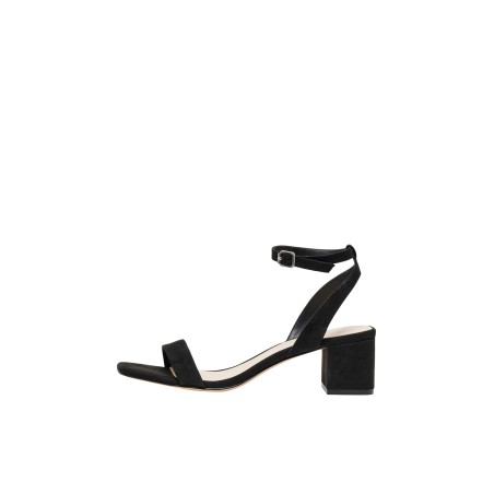 ONLY Hanna-1 Life Pu Heeled Sandal - Sort
