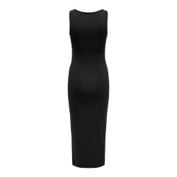 ONLY Ea Lang Slids Kjole - Sort