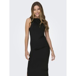 ONLY Ea Lang Slids Kjole - Sort