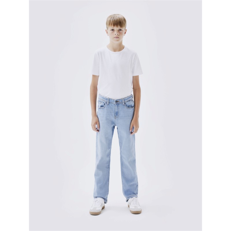 NAME IT Nkmryan Straight Jeans 2520-El - Light Blue Denim