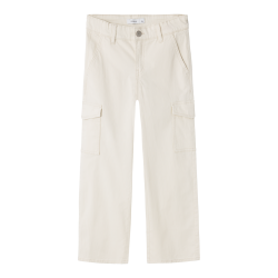 NAME IT Nkfrose Brede Twill Cargo 8108-Ba - Turtledove