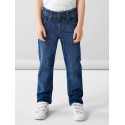 NAME IT Nkmryan Straight Jeans 2520-El - Dark Blue Denim