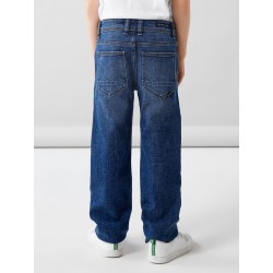 NAME IT Kids Ryan Straight Jeans - Dark Blue Denim