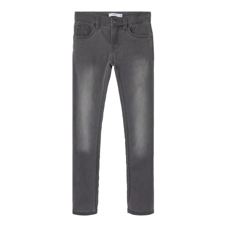 NAME IT Kids Theo Slim Sweat Jeans - Medium Grey Denim