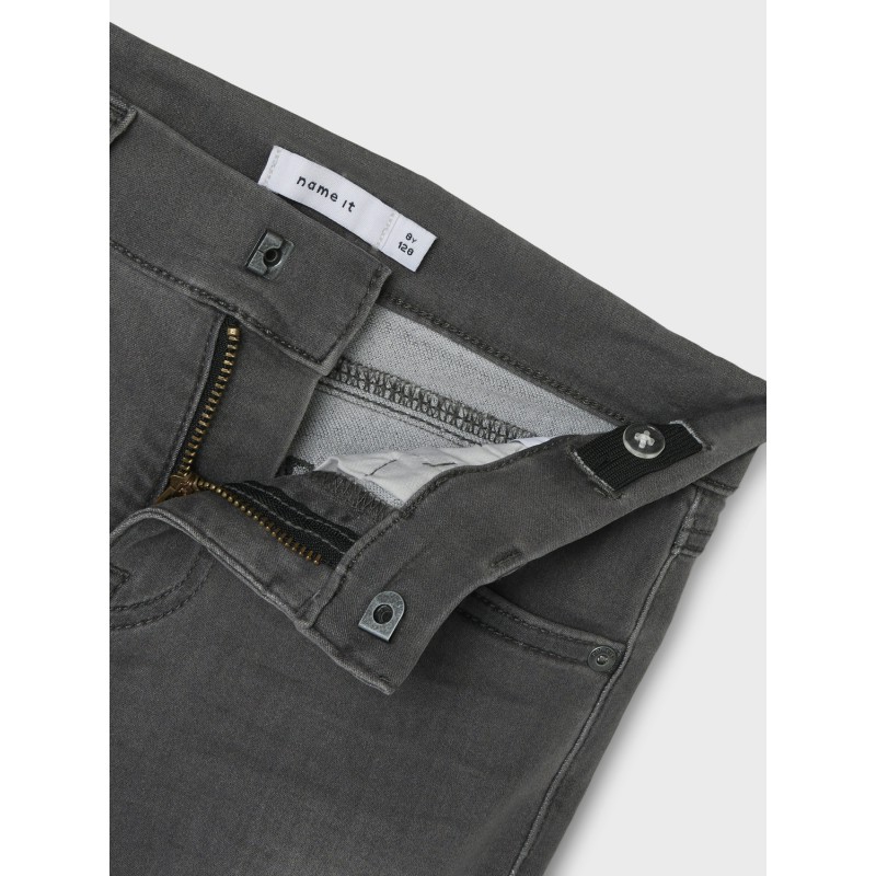 NAME IT Kids Theo Slim Sweat Jeans - Medium Grey Denim