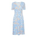 FRANSA Jersey Kjole Med Print - Hydrangea