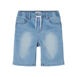NAME IT Nkmryan Jogger Denim L Korts 6300-Th - Light Blue Denim