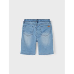 NAME IT Nkmryan Jogger Denim L Korts 6300-Th - Light Blue Denim