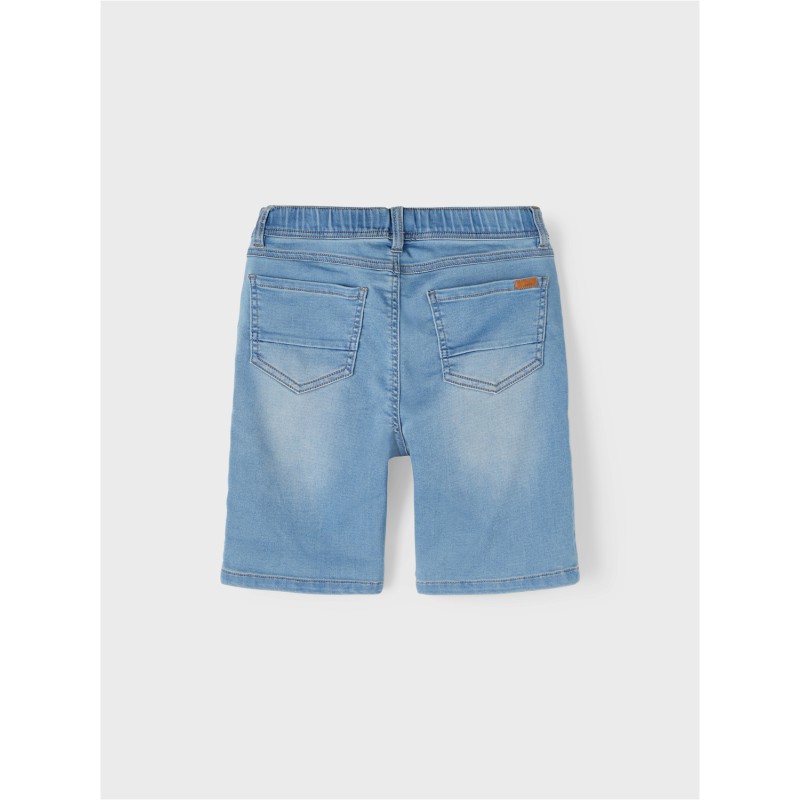 NAME IT Nkmryan Jogger Denim L Korts 6300-Th - Light Blue Denim