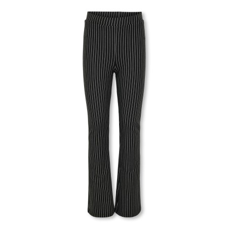 KIDS ONLY Blair Striped Flared Buksers Jrs - Sort