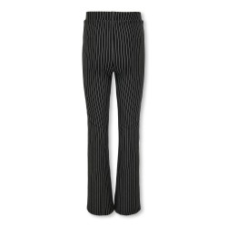 KIDS ONLY Blair Striped Flared Buksers Jrs - Sort