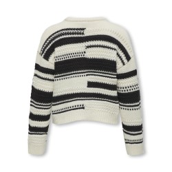 KIDS ONLY Sutha Langærmet Detail Knt - Tofu