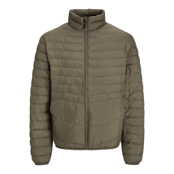 JACK & JONES Estate Packable Puffer Collar - Canteen