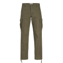 JACK & JONES Kane Barkley Cargo Bukser - Olive Night