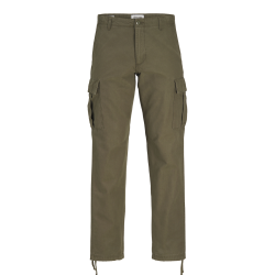 JACK & JONES Kane Barkley Cargo Bukser - Olive Night
