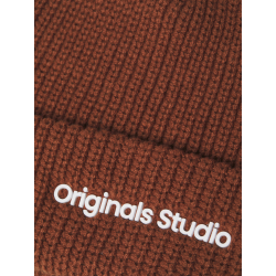 JACK & JONES Jacvesterbro Beanie - Brandy Brown