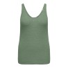 ONLY CARMAKOMA Sunny Strik Top - Hedge Green