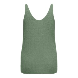 ONLY CARMAKOMA Sunny Sl Rib V-Neck Knt - Hedge Green