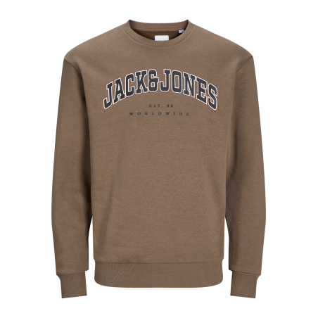 JACK & JONES JUNIOR Jjecaleb Varsity Sweat Crew Neck Junior - Canteen