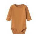 NAME IT Kina Langærmet Body - Almond