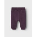 NAME IT Lega Quilt Bukser - Plum Perfect