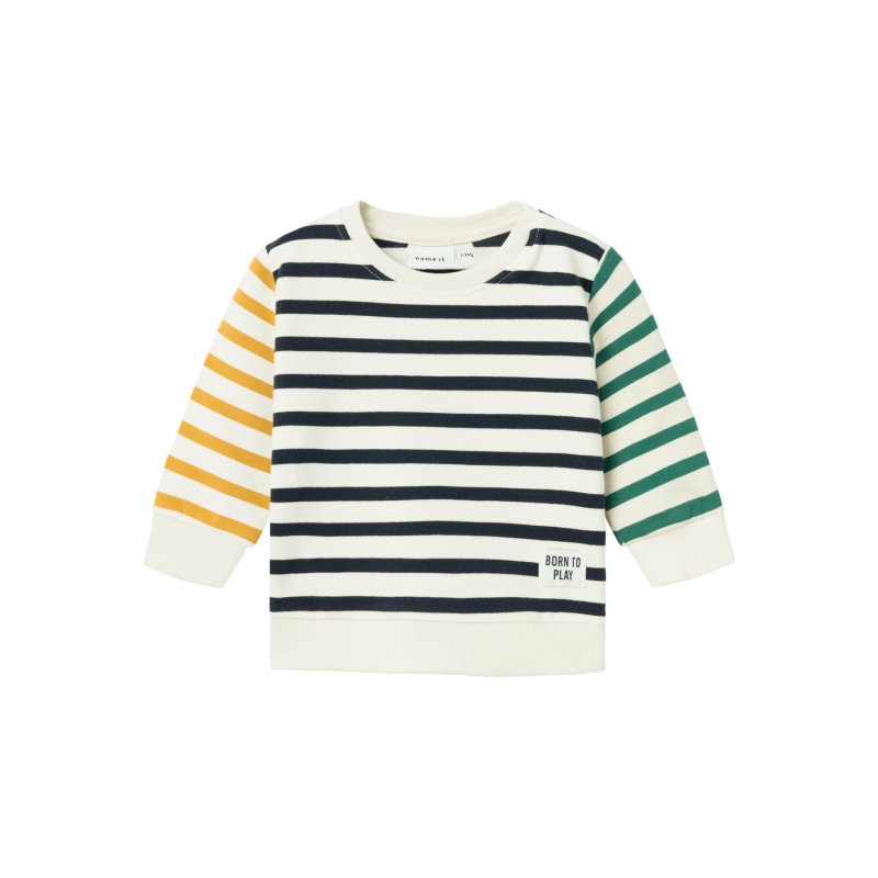 NAME IT Lobas Langærmet Sweat Unb - Dark Sapphire