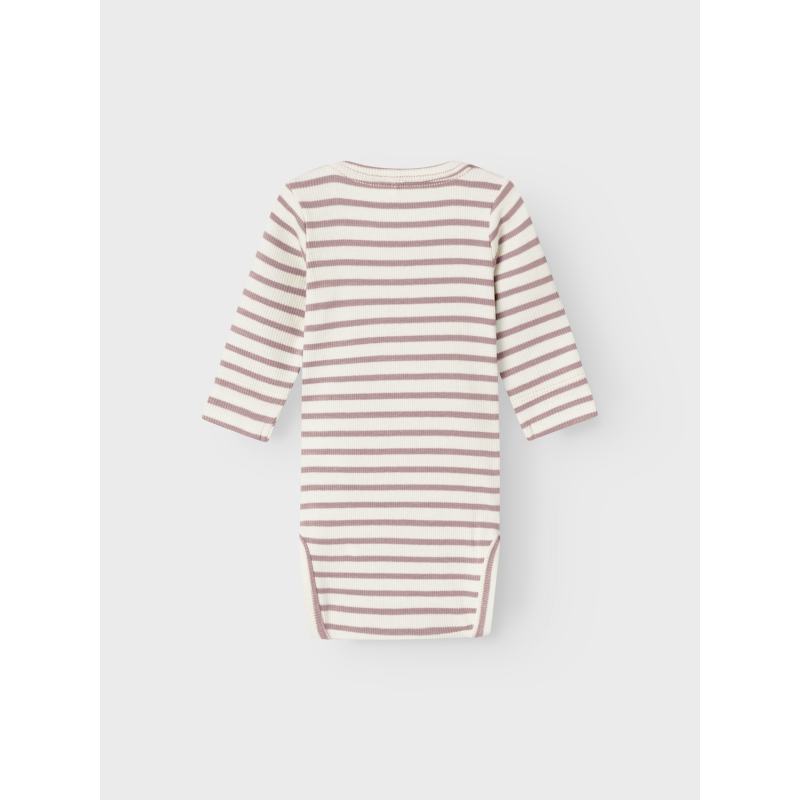 NAME IT Bani Langærmet Body - Deauville Mauve