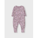 NAME IT Nightsuit 2P Zip Ff Grape Flower - Grape Shake