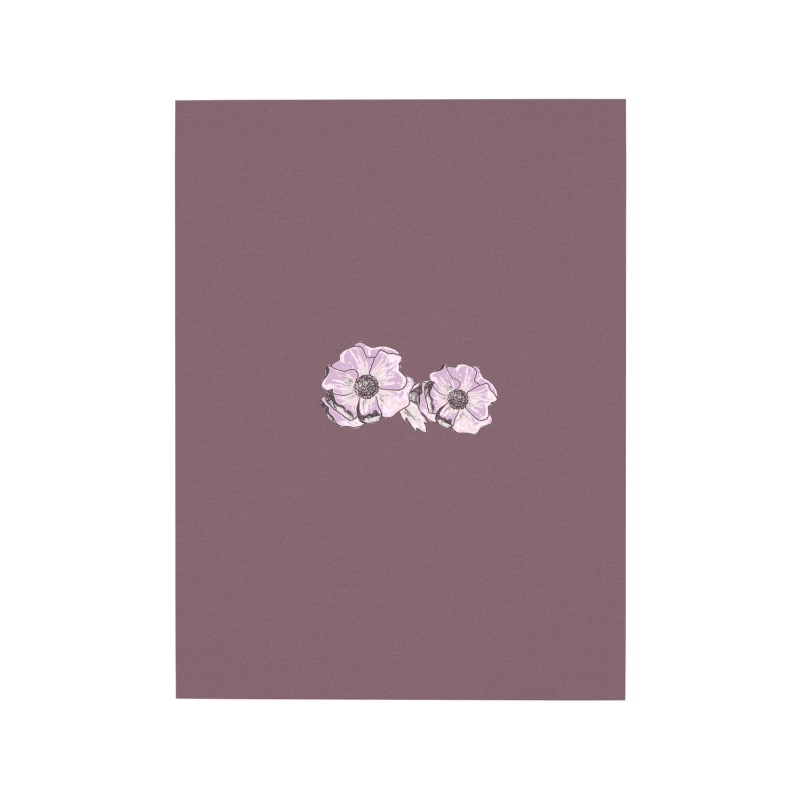 NAME IT Nightsuit 2P Zip Ff Grape Flower - Grape Shake