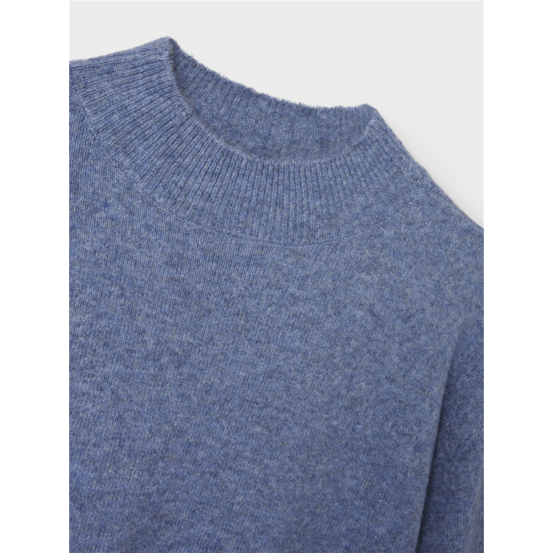 LMTD Lodet Langærmet Kort Knit - Wild Wind