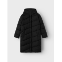 LMTD Myis03 Lang Jakke Bias W Hood Fo - Sort