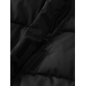 LMTD Myis03 Lang Jakke Bias W Hood Fo - Sort