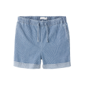 NAME IT Nkfbella Højtaljede Brede Denim Korts 4405-Ip - Medium Blue Denim