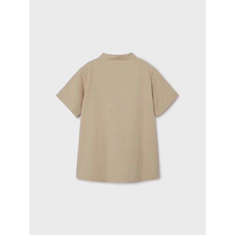 NAME IT Nkmfaher Kortærmet Shirt F - Humus
