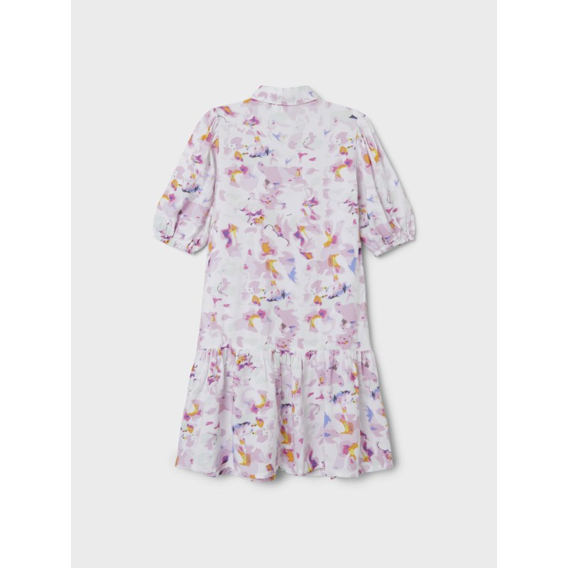 NAME IT Nkffalashion Kortærmet Kjole - Jet Stream