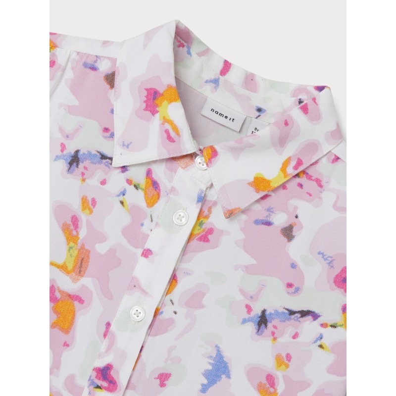 NAME IT Nkffalashion Kortærmet Kjole - Jet Stream