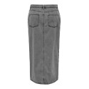 ONLY Sophie Mw Lang Skirt Denim - Medium Grey Denim