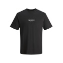 JACK & JONES Jorvesterbro Tee Kortærmet Crew Neck  Pls - Sort