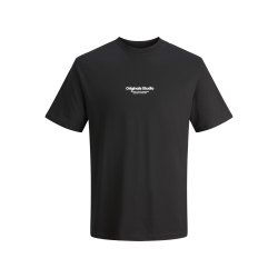 JACK & JONES Jorvesterbro Tee Kortærmet Crew Neck  Pls - Sort