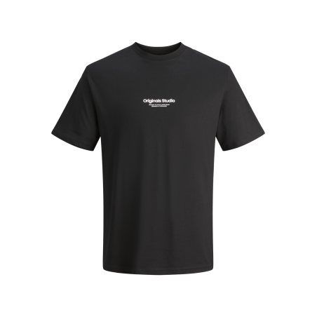 JACK & JONES Jorvesterbro Tee Kortærmet Crew Neck  Pls - Sort