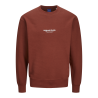 JACK & JONES Plus Vesterbro Sweatshirt - Brandy Brown