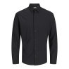 JACK & JONES Plus Size Premium Langærmet Stretch Skjorte - Sort