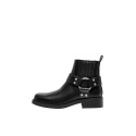 ONLY SHOES Onlbax-2 Pu Kort Biker Boot - Sort